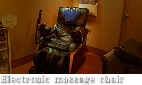 Electronic massage chair