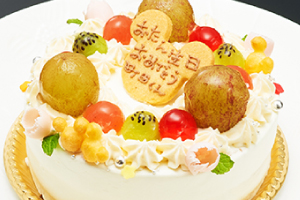 Cake: 3000 yen